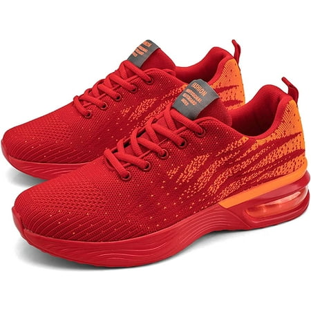 

Men s Running Shoes Knit Mesh Breathable Lightweight Sneakers Comfortable Fashion Casual Walking Shoes Tennis Shoes