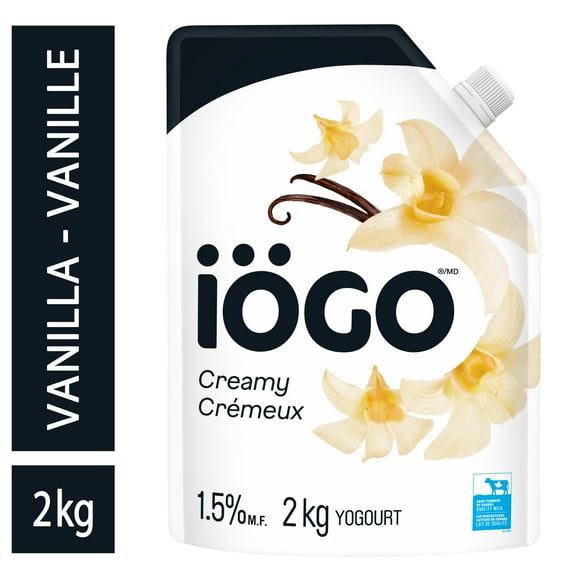 iÖGO Creamy Yogurt Vanilla 1.5%, 2 kg