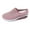 A Pink, variant on Slippers For Women Breathable Walking Shoes Closed Toe Beach Shoes Lightweight Cushion Footwear Indoor Outdoor Shoes Black 37