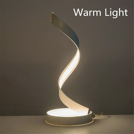 Au Modern Led Light Bedside Spiral, Modern Bedside Table Lamps Australia