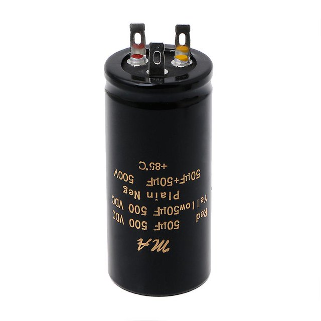 Capacitores electrolíticos de doble amplificador de audio de 100+100uf,50+50uf,32+32uf,500 V,50UF