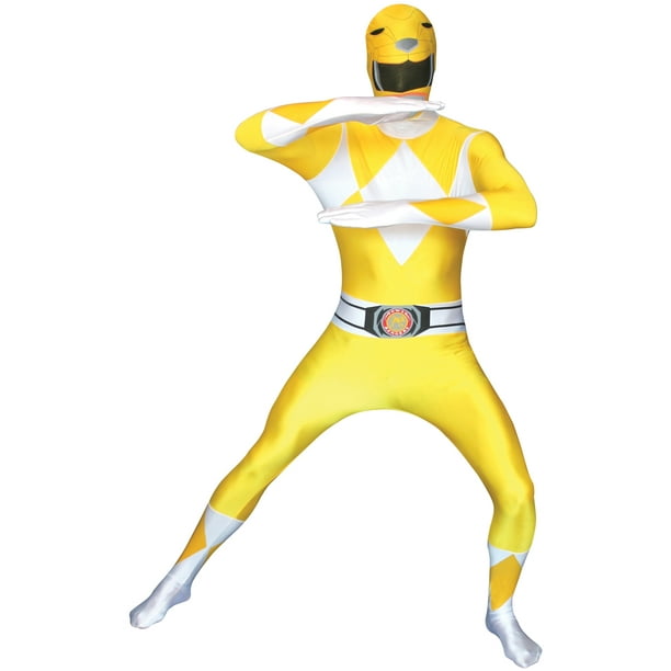 Original Morphsuits Yellow Power Rangers Adult Suit Character Morphsuit 0788