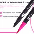 thumbnail image 4 of Marcadores De Doble Punta 132 Colores, 4 of 5