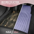 thumbnail image 6 of Carbella Lavender Car Floor Mats - Deep Dish Rubber Car Mats, All Weather Floor Liners for Cars SUV Trucks, Cute Automotive Floor Mats, 6 of 10