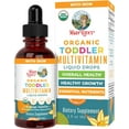 thumbnail image 3 of (2 pack) MaryRuth's Organic Toddler Multivitamin Liquid Drops with Iron Orange Vanilla Vegan, Non-GMO 2 fl oz / 60 ml Overall Wellness, 3 of 11