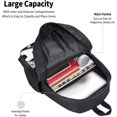 thumbnail image 5 of Veidsuh Anime Cartoon Kawaii Backpack Cartoon Backpack Aldult Laptop Backpack Bag Backpacks- Black, 5 of 9