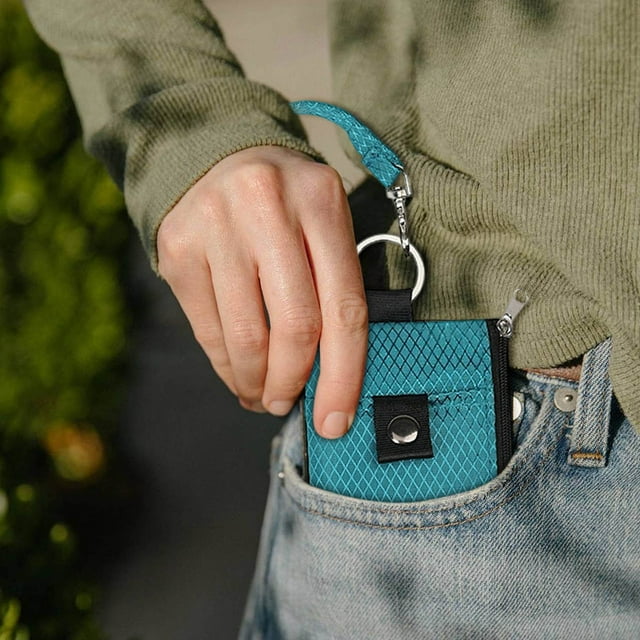 Travel Wallet RFID Blocking Compact Zip Pockets Light Weight for Credit Cards Passport ID Outdoors Travel # end start#s#Built for this compact wallet provides RFID shielding to sensitive card data