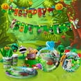 thumbnail image 3 of Plants vs Zombies Party Supplies,128pcs Plants vs Play Game Zombies Party Kit - Plants vs Zombies Plates Cups Napkins Banner etc Plants vs Zombies Bithday Party Supplies, 3 of 8