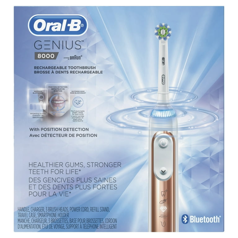 Braun Oral-B Genius 8000 本体 Oral-B Genius 8000 Rechargeable Electric Toothbrush, Orchid