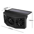 thumbnail image 2 of Ventilador solar KAIYANG Sistema de enfriamiento del automóvil Radiador Blanco, 2 of 4