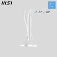 thumbnail image 4 of MSI Moniteur d'Affaires 27 Pouces 1920 x 1080 (FHD) 120Hz 1ms (MPRT) / 4ms (GTG) IPS Inclinable Réglable (PRO MP275W E2), 4 of 7