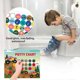 thumbnail image 4 of 1 Set Toddler Girls Potty Training Chart Cartoon Dinosaur Potty Training Sticker Chart For Girls, 4 of 5