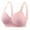 Pink, variant on Ltctricy Women's Plus Size Wireless Bras No Underwire Full Coverage Supportive Push up Bras Comfortable Everyday Bralettes