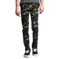 thumbnail image 5 of Victorious Mens Camouflage Skinny Fit Jeans AR169 - KHAKI/CAMO - 28/30, 5 of 6