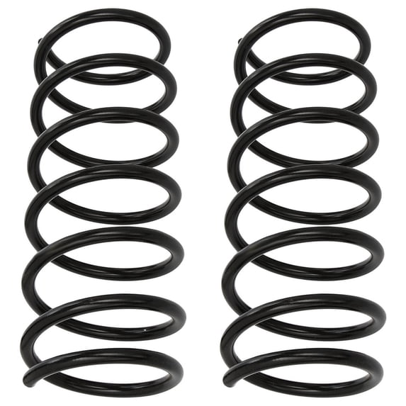 Pair Set Of Left and Right Front Coil Springs For 1989-1995 BMW 525i Base E34