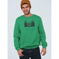 thumbnail image 2 of Retro Camera Drawing Sweatshirt Men -Image by Shutterstock, Male Medium, 2 of 4