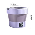 thumbnail image 3 of amlbb Portable Washing Machine Foldable Mini Washing Machine, Small Washing Machine for Underwear, Baby Clothes, Suitable for Apartments, Dormitories, Camping, Travel on Clearance, 3 of 9