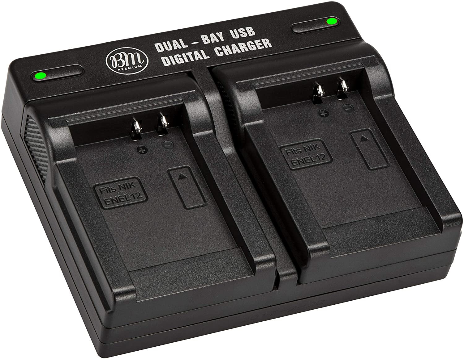 ENEL12 Dual Rapid Battery Charger for Nikon Coolpix AW100, AW110