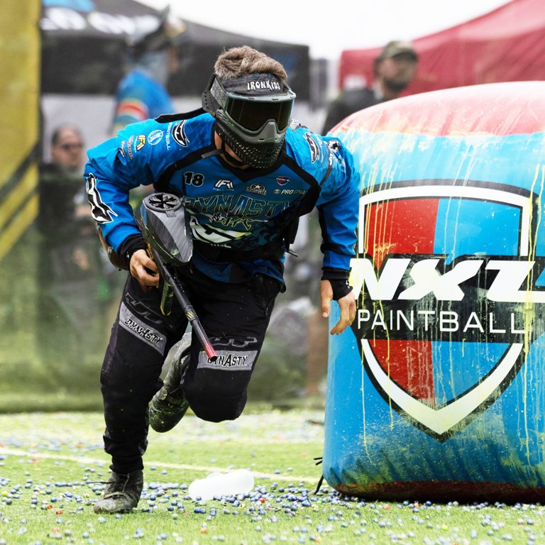 XBall Triumph Paintballs 500 Count, Two Tone Blue Shell, Blue Fill