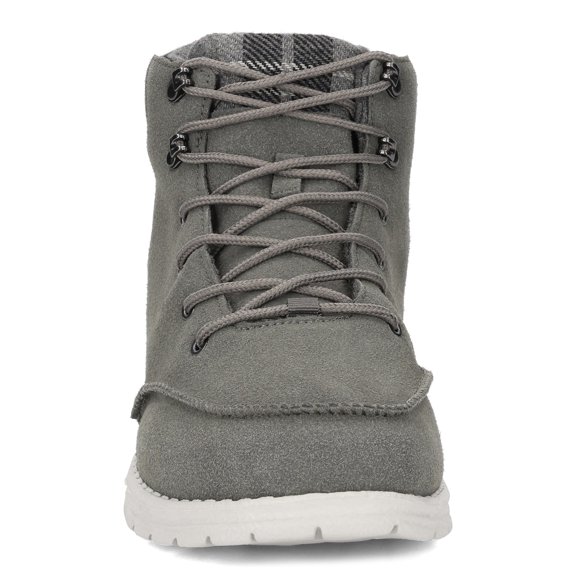 Frogg Toggs Java High Top Men’s Shoes, Lightweight Casual Lace-Up Shoes, Gray, Size 7