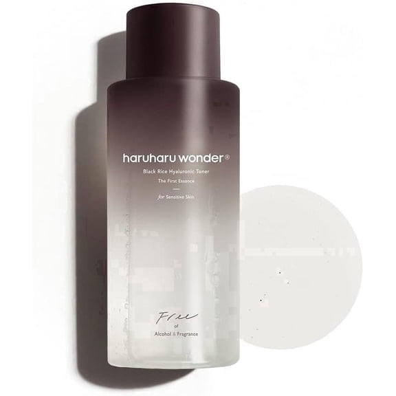Haruharu Wonder Black Rice Hyaluronic Toner for Sensitive Skin 10.1 fl. oz. / 300ml