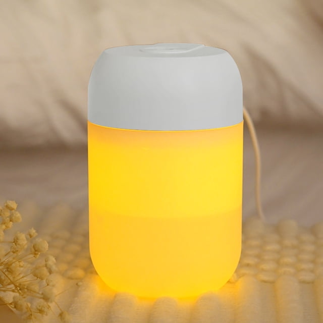 Night Light Humidification Usb Large Capacity Large Spray Mute Mini Purifier 300ml Humidifiers for Bedroom Up to 65% off!