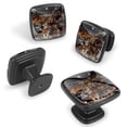 thumbnail image 2 of 4 Pcs Cabinet Handle Drawer Pulls Christmas Night Knobs with Screws Square Furniture Office Cabinet Knob Decoration, 2 of 7