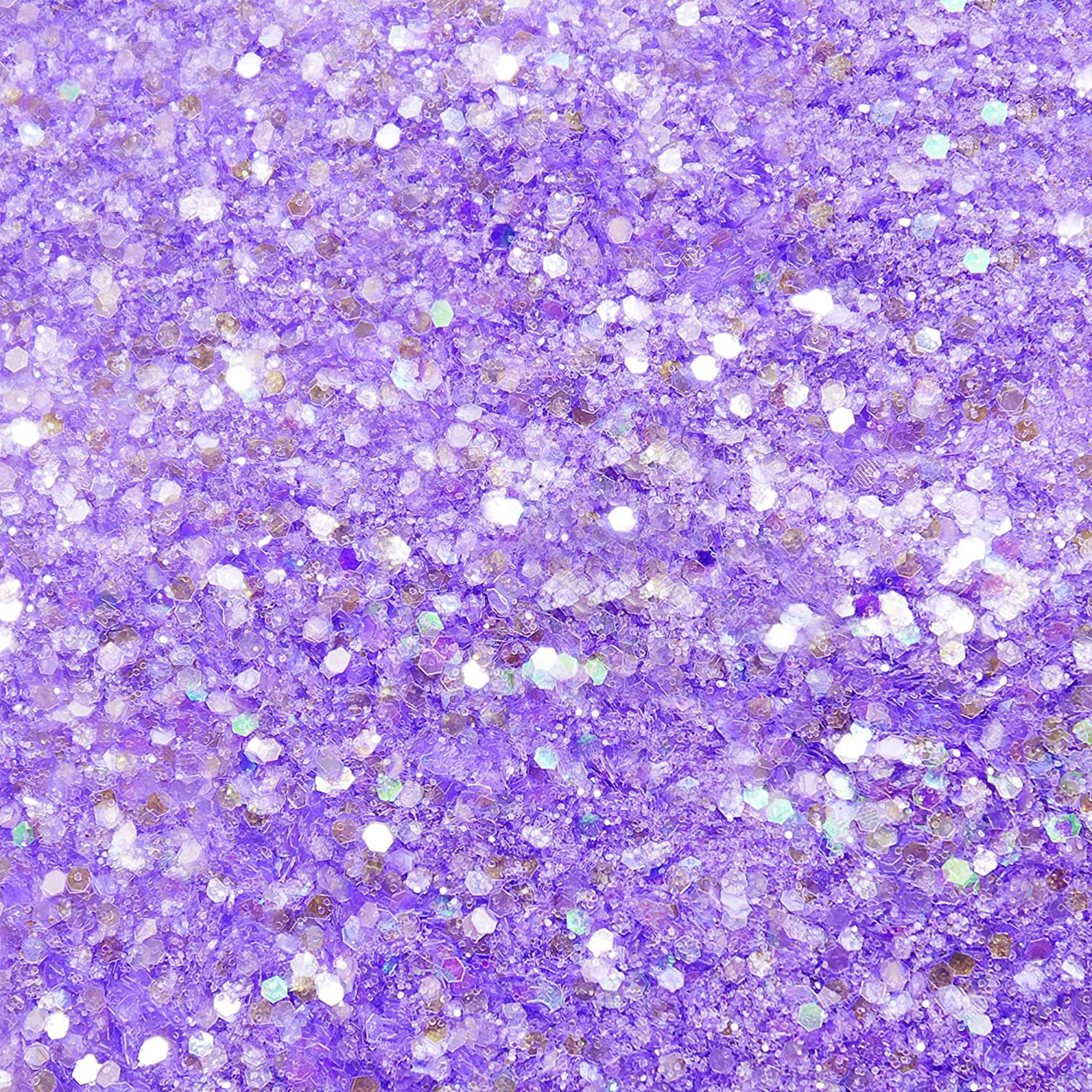 Sweetzo Light Purple Edible Glitter Cake Decorations, Lilac Shimmery Sparkle Flakes for Cakes, Drinks, Cocktails Cupcakes, Cookies and Desserts, 4