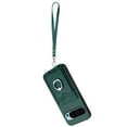 thumbnail image 6 of TECH CIRCLE Case for Google Pixel 9 Pro, Pixel 9 Case 6.3" (2024), PU Leather Phone Case with Credit Card Holder & Ring Holder Kickstand & Wrist Strap Lanyard, Slim Lightweight Wallet Cover, Green, 6 of 7