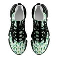 thumbnail image 6 of 2024 Snowman Christmas Tree Elk Women Or Men Lace Up Flat Sneakers Female Mesh Walking Footwear, 6 of 8