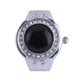 thumbnail image 4 of Encanto electrónico cuarzo ágata redondo elástico anillo de dedo reloj mujer joyería Likrtyny Para estrenar, 4 of 6