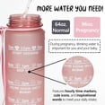 thumbnail image 3 of Botellas de agua PugeZ para embarazo sin BPA, color negro, 3 of 7
