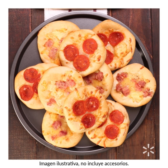 Paquete de mini pizzas pepperoni y hawaiana 10 piezas
