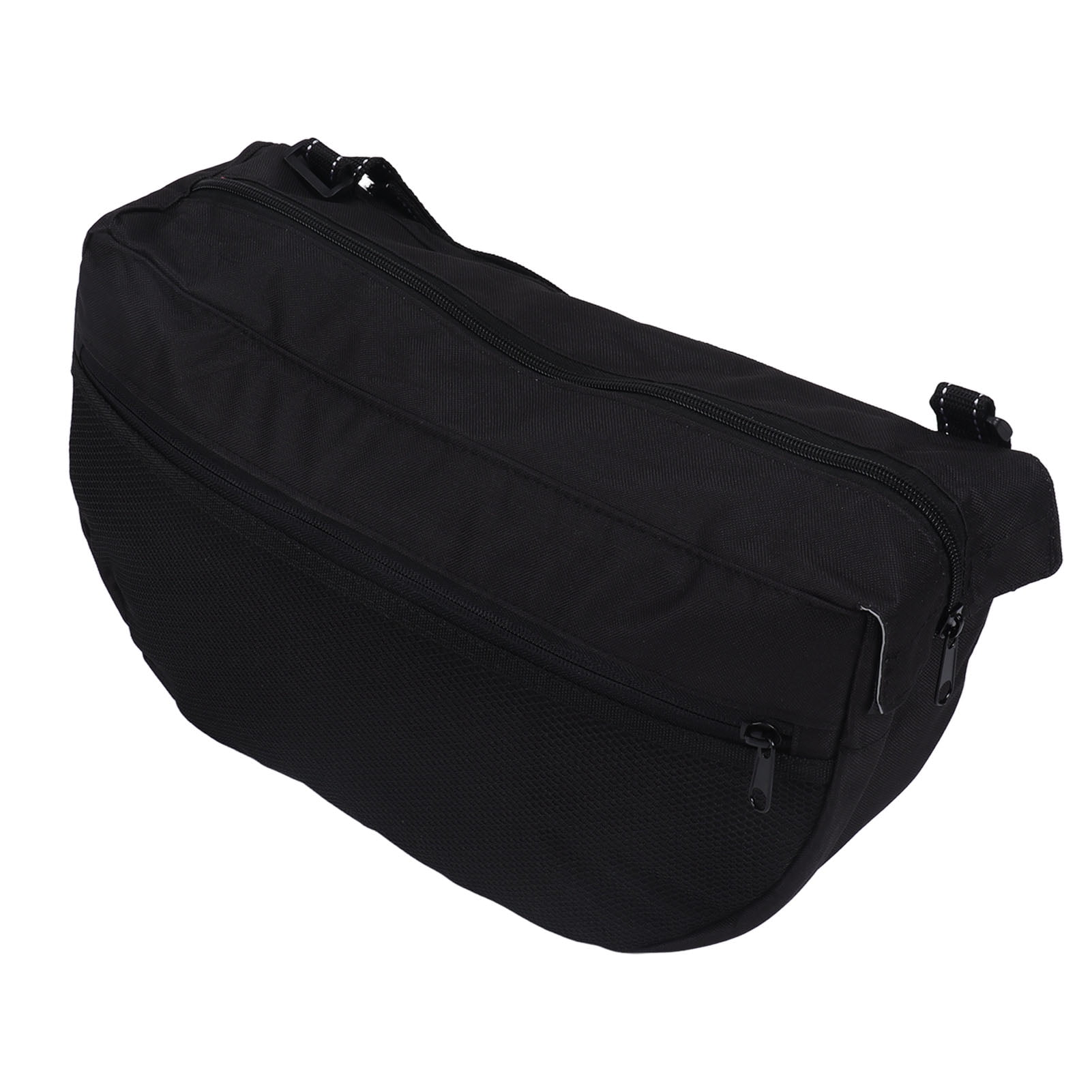 BOKYAN Universal Side Sling Stroller Saddle Bag, Waterproof Baby & Pet Stroller Organizer Accessory with Insulated Pocket, Compact Storage for Travel, 16.9 inches / 43 cm, Black