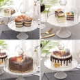 thumbnail image 5 of RENACLIPY  Simple Style Round Cake Cover Dish with Lid for Home Users Party Pastry Plate, 5 of 6
