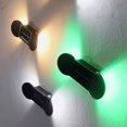 thumbnail image 1 of Fiudx Apliques de Pared para Exterior, Lámparas Led Solares para Vallas, Impermeabilidad Ip65, Material Abs Duradero, Función de Encendido y Apagado Automático, Fácil Instalación, Paquete de 4, Blanc, 1 of 7
