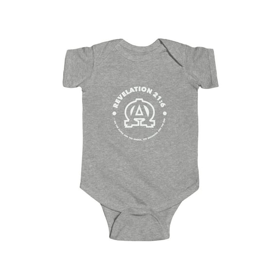 I Am The Alpha and Omega Baby Or Newborn Onesie