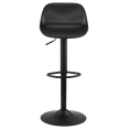 thumbnail image 3 of Bouclair Black Metal & Plastic Bar Stool, 3 of 10