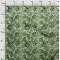 thumbnail image 3 of oneOone Viscose Jersey Green Fabric Abstract Floral Sewing Fabric By The Yard Printed Diy Clothing Sewing Supplies 60 Inch Wide, 3 of 4