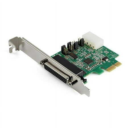 UPC: 0065030888257 | 4-Port PCI Express RS232 Serial Adapter Card – 16950 UART – 256-byte FIFO Cache