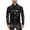 Black, variant on Men Glossy Leather Shirt, Long Sleeve, Stand Collar, Male Shiny Latex Casual Coat