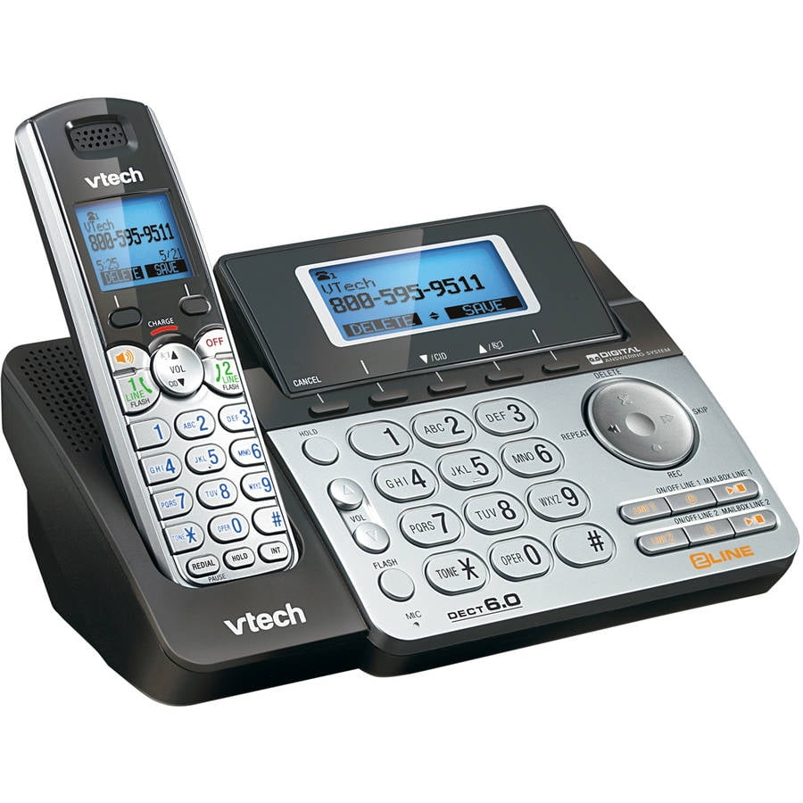 VTech DS6151 2Line Expandable Cordless Phone with Digital Answering System, Cal eBay