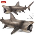 thumbnail image 5 of Figura de acción Oenux Sea Life Model Great White Shark Helicoprion Megalodon, acuario, animales marinos, PVC, juguete educativo para niños, 5 of 5