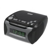 GPX CD AM/FM Clock Radio with 1.2