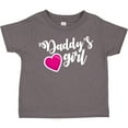 thumbnail image 3 of Inktastic Valentine's Day Daddy's Girl with Heart Girls Toddler T-Shirt, 3 of 5
