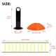 thumbnail image 2 of Kit de escalera de entrenamiento de agilidad y velocidad, 12 peldaños planos ajustables y 10 conos (naranja y amarillo) para Fo, 2 of 9