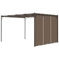 thumbnail image 5 of vidaXL 9.8’ x 9.8’ Canopy Tent Gazebo, Adjustable Side Curtain, 5 of 17