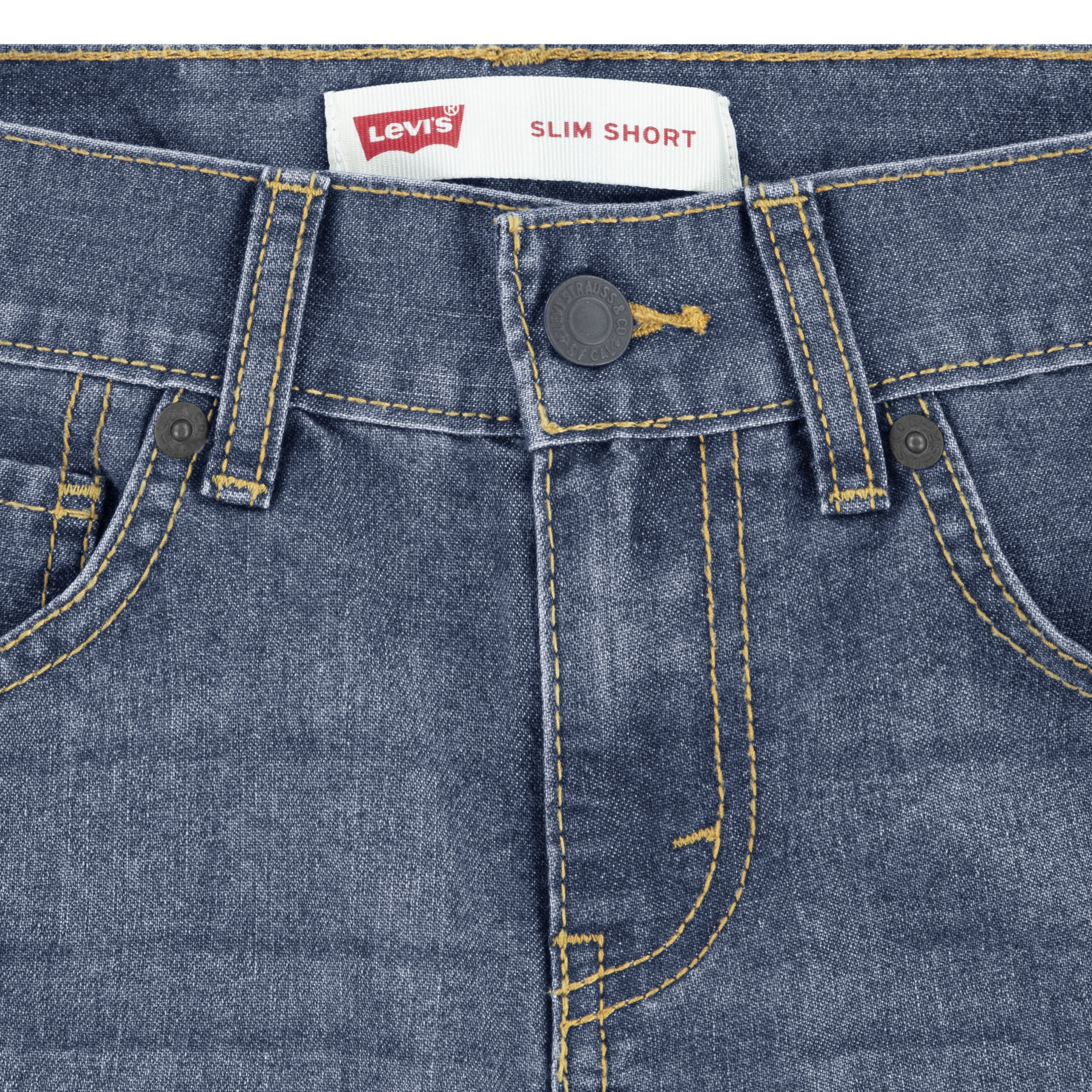 Levi Boys 511 Slim Performance Denim Shorts, Sizes 8-18