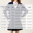 thumbnail image 3 of BXJX Girls Knit Cardigan Sweaters 7-16, Long Sleeve Cotton School Uniform Button Down Casual Cardigans with Pockets Navy, 3 of 6