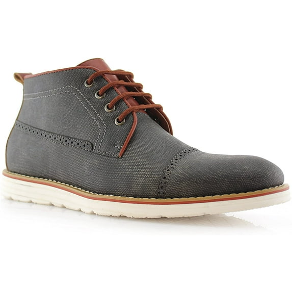 Ferro Aldo Donovan MFA506025 Grey Color Mid Top Shoes For Work and Casual Wear